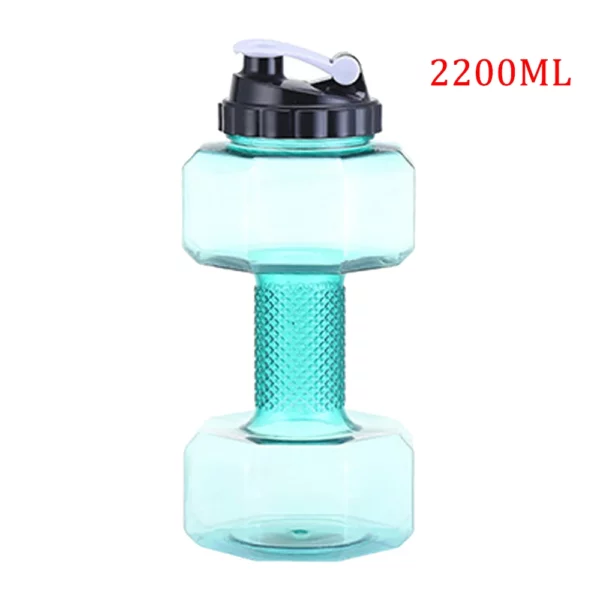 Water Dumbbell Sport Bottle Large Capacity Gym Running	Fitness Bodybuilding Exercise Outdoor Bicycle Camping Cycling Bottle - Image 7