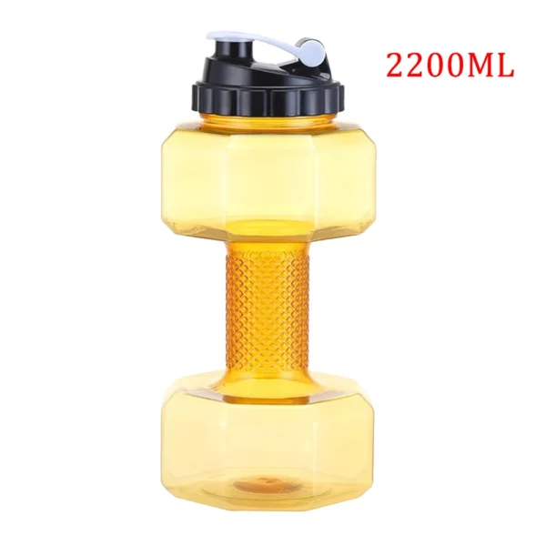 Water Dumbbell Sport Bottle Large Capacity Gym Running	Fitness Bodybuilding Exercise Outdoor Bicycle Camping Cycling Bottle - Image 14