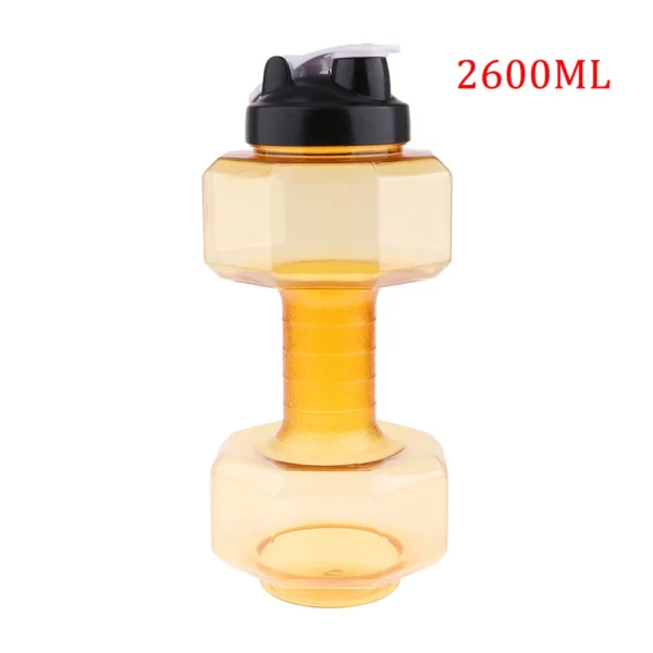 Water Dumbbell Sport Bottle Large Capacity Gym Running	Fitness Bodybuilding Exercise Outdoor Bicycle Camping Cycling Bottle - Image 24