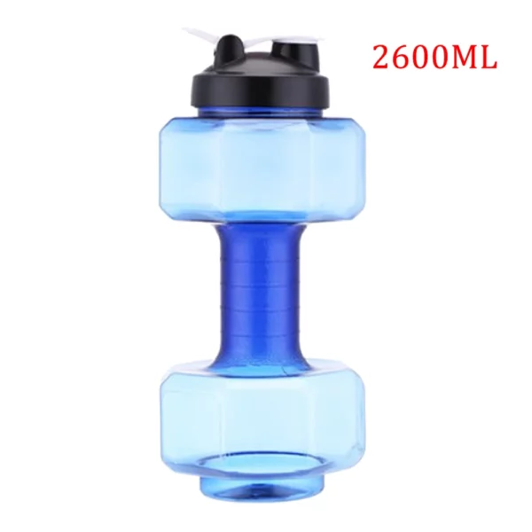 Water Dumbbell Sport Bottle Large Capacity Gym Running	Fitness Bodybuilding Exercise Outdoor Bicycle Camping Cycling Bottle - Image 10