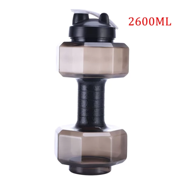 Water Dumbbell Sport Bottle Large Capacity Gym Running	Fitness Bodybuilding Exercise Outdoor Bicycle Camping Cycling Bottle - Image 8
