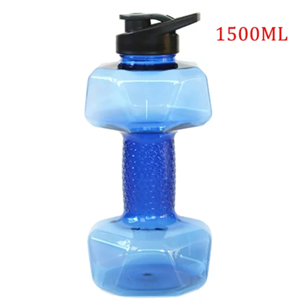 Water Dumbbell Sport Bottle Large Capacity Gym Running	Fitness Bodybuilding Exercise Outdoor Bicycle Camping Cycling Bottle - Image 16