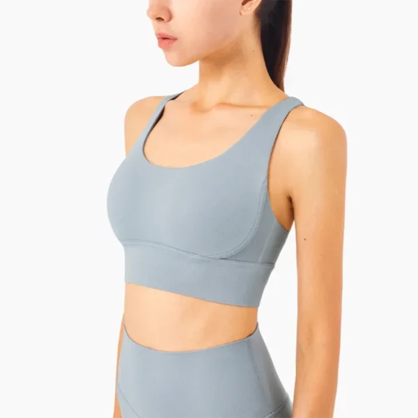 Sports Top Woman Gym Push Up Sexy Sports Bra Yoga Seamless Without Underwire Camisole Bras Women's Top With Cups Summer Lingerie - Image 13