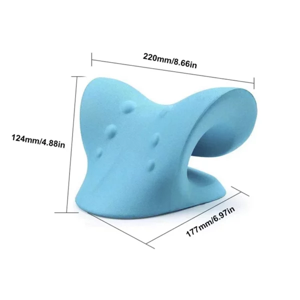 Cervical Neck Shoulder Stretcher Massage Pillow Traction Device Muscle Relaxation Relieve  Pain Cervical Spine Correction - Image 6