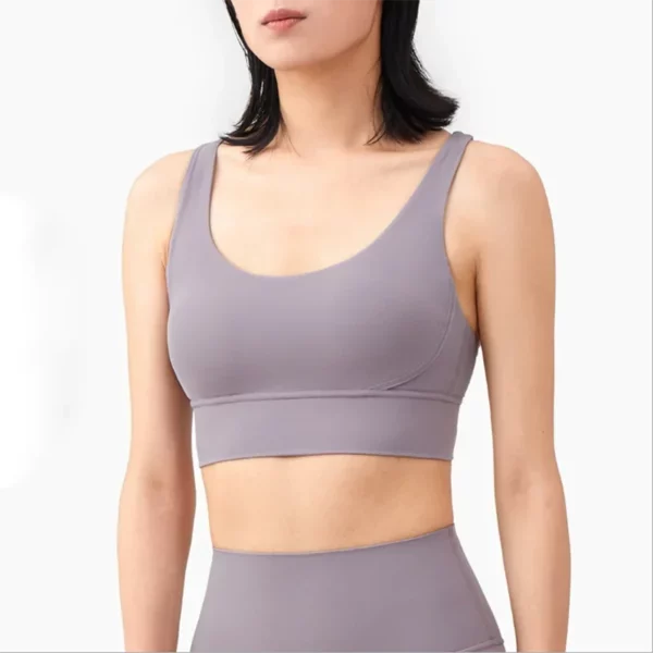Sports Top Woman Gym Push Up Sexy Sports Bra Yoga Seamless Without Underwire Camisole Bras Women's Top With Cups Summer Lingerie - Image 11