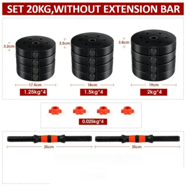 Adjustable Dumbbells Set (10kg-50kg) - Image 16