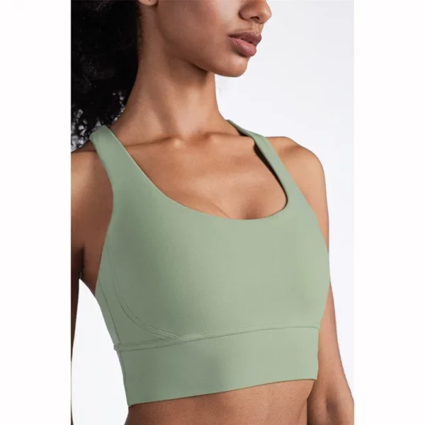Sports Top Woman Gym Push Up Sexy Sports Bra Yoga Seamless Without Underwire Camisole Bras Women's Top With Cups Summer Lingerie - Image 8