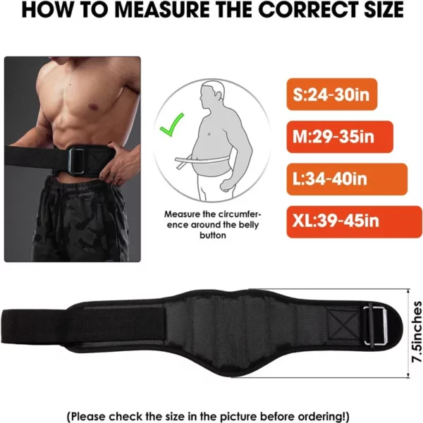 Ceinture de Musculation EVA pour Support du Dos – Image 6