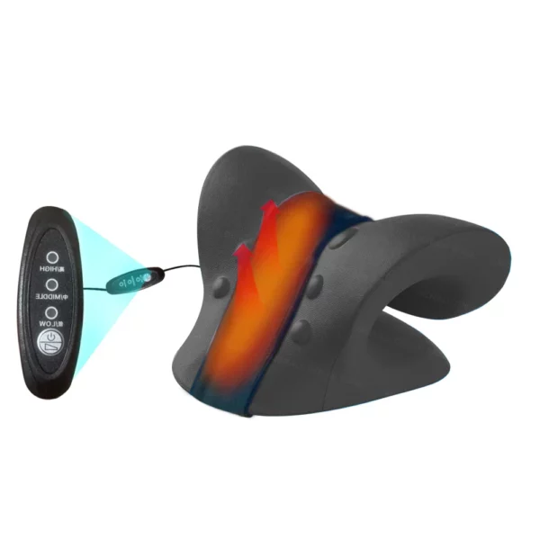 Heated Neck Stretcher for Neck Pain Relief Orthopedic Cervical Traction Device Pillow Heating Shoulder Relaxer Shiatsu Massager - Image 7
