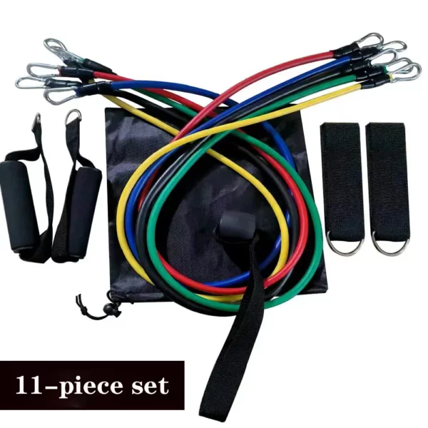 Ensemble de Bandes de Résistance de 11 Pièces pour l'Entraînement Musculaire. – Image 5