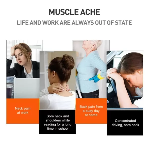 Cervical Neck Shoulder Stretcher Massage Pillow Traction Device Muscle Relaxation Relieve  Pain Cervical Spine Correction - Image 5