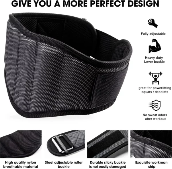 Ceinture de Musculation EVA pour Support du Dos – Image 2