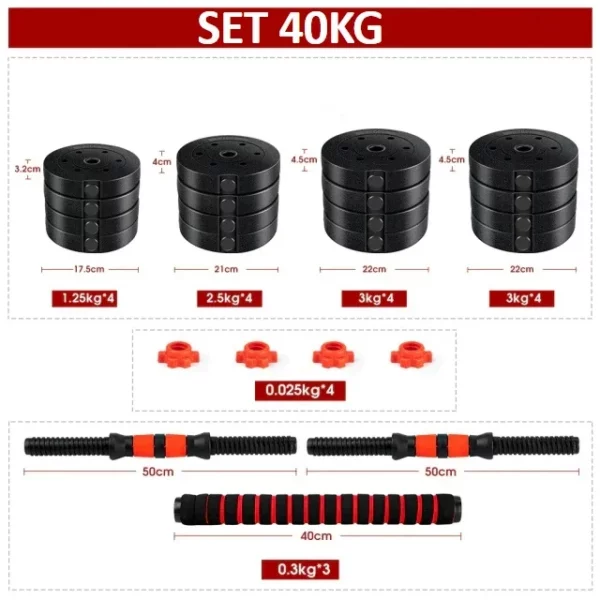 Adjustable Dumbbells Set (10kg-50kg) - Image 13