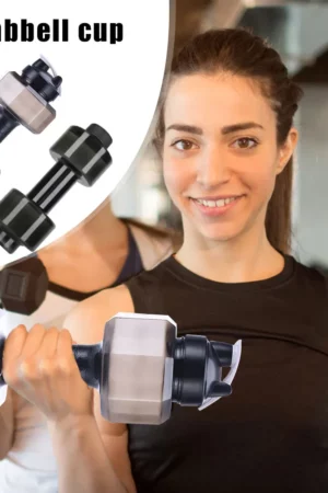Multifunctional Gym Sports Dumbbell Kettle Outdoor Fitness Cycling Water Bottle for Effective Working-out Accessories