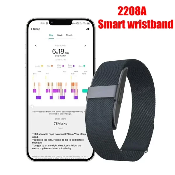 2208A Smart Fitness Bracelet