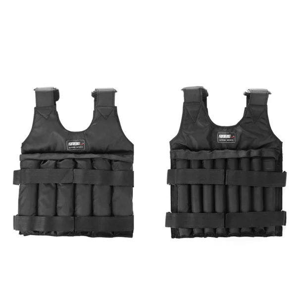 Gilet de poids réglable pour la course - de 3 à 50 kg – Image 5
