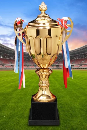 Trophy Award Metal Gold Achievement Trophies Large Award Trophy Cups Sculpture Trophies for Party Ceremony