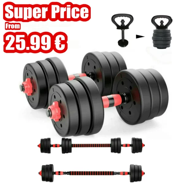 Adjustable Dumbbells Set (10kg-50kg)