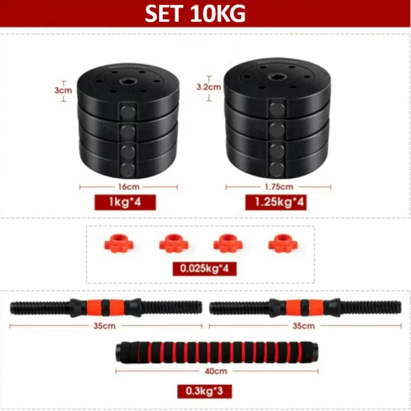 Adjustable Dumbbells Set (10kg-50kg) - Image 15