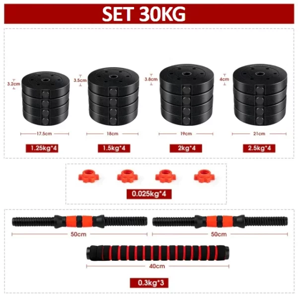 Adjustable Dumbbells Set (10kg-50kg) - Image 12