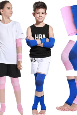 Manchon de compression et genouillère pour enfants