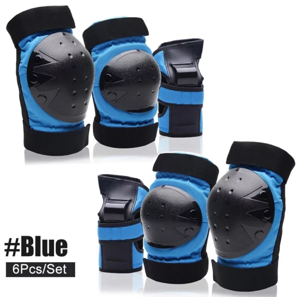 Set de Protection 6 Pièces : Genouillères, Coudières et Protège-poignets pour Tous – Image 8