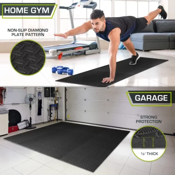 12 Tapis en Mousse EVA Antidérapants, 30x30cm pour Yoga et Fitness – Image 4