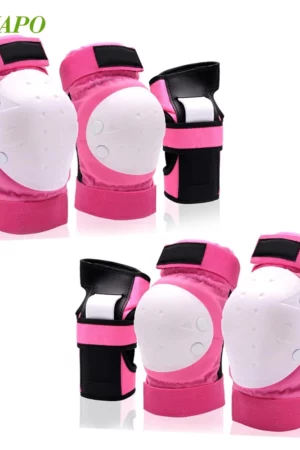 Set de Protection 6 Pièces : Genouillères, Coudières et Protège-poignets pour Tous